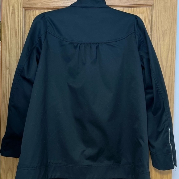 H&M Women’s Black Full Zip and Snap Jacket Size 14 - Picture 7 of 14